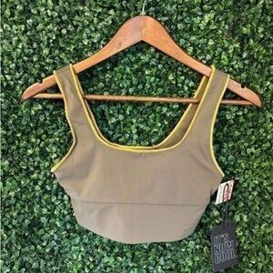 Free People Fitted Crop Bikini Top